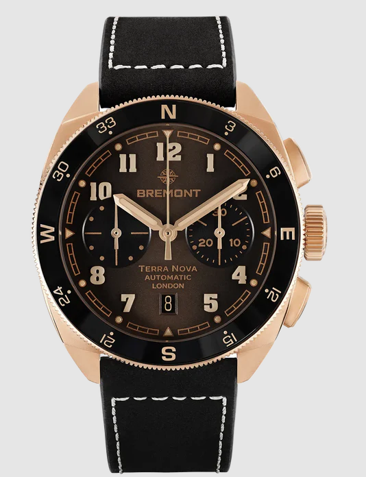 Replica Bremont Watch Terra Nova 42.5 Chronograph Rose Gold tn42-chr-rg-br-l-s Replica Bremont Watch Terra Nova 42.5 Chronograph Rose Gold tn42-chr-rg-br-l-s